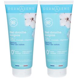 DERMASENS Gel douche surgras 3 en 1 Cocoon 200 ml