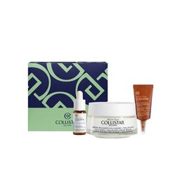 Collistar Facecare Set - Attivi Puri Collagen + Malachite Cream Balm 50Ml + Hyaluronic + Polyglutamic Acid 5Ml + Eye Contour Hyaluronic Acid + Peptides 5Ml
