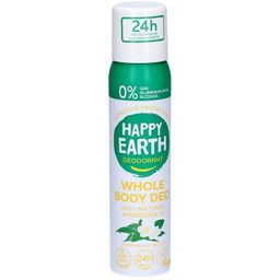 Happy Earth Deodorant Whole Boday Deo Jasmine Ho Wood