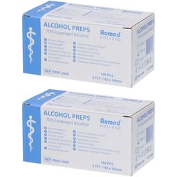 Sanaplast Ontsmettingsdoekjes Alcohol x2