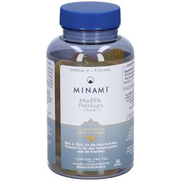 MINAMI MorEPA Platinum – Oméga-3 + Vitamine D₃ pour le cœur