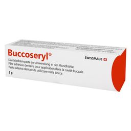 Buccoseryl Pâte adhésive dentaire pour la muqueuse buccale