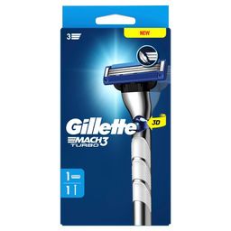 Gillette Mach3 Turbo Rasoir + 1 Recharge