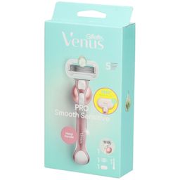 Gillette Venus Pro Smooth Sensitive Rasoir 5 lames + 1 recharge