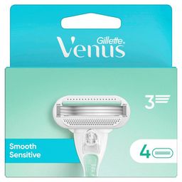 Gillette Venus Smooth Sensitive Lames de Rasoir 4 pièces