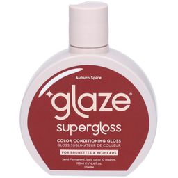 Glaze Supergloss Auburn Spice Soin Gloss Colorant Brunettes/Roux