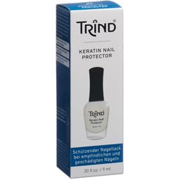 TRIND® Keratin Nail Protector - Base protectrice et fortifiante pour ongles sensibles ou abîmés