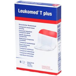 LEUKOMED® T Plus Pansement absorbant transparent 5 x 7,2 cm stérile