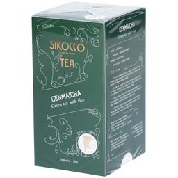 SIROCCO TEA Genmaicha - Thé vert biologique au riz grillé