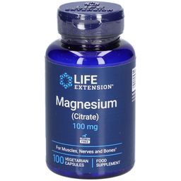 LIFE EXTENSION® Citrate de Magnéisum 100 mg