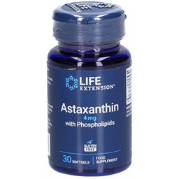 LIFE EXTENSION® Astaxanthine 4mg avec phospholipides