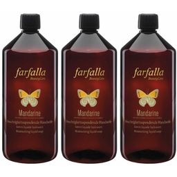 FARFALA Savon pour les mains liquide Mandarine Carpe diem
