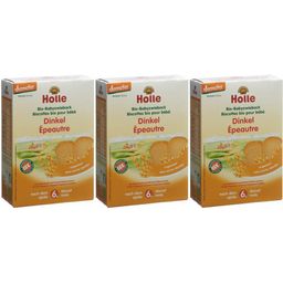 HOLLE Biscottes bio Bébé Épeautre