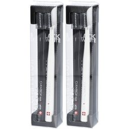 CURAPROX White is Black brosses à dents x2