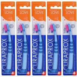 Curaprox Baby brosse à dents douce turquoise