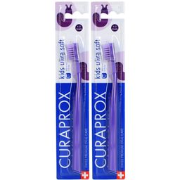 Curaprox® Kids Brosse à dents 4-12 ans (Couleur non sélectionnable)