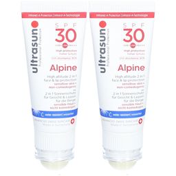 Ultrasun Alpine Potection Solaire 2 en 1 Visage & Lèvres SPF 30