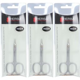 HERBA Ciseaux à cuticules pointe fine, Inox 16cm