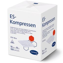 ES-Compresses non-sterile 8fois 10 x 10 cm