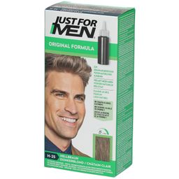 JUST FOR MEN Shampooing Colorant Châtain clair