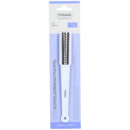 TITANIA® Râpe à callosité double - acier inoxydable & manche plastique
