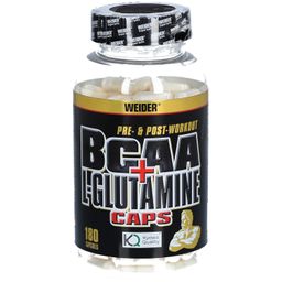 WEIDER® BCAA + L-GLUTAMINE CAPS