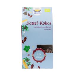 Govinda Bio Confiserie aux fruits dattes et noix de coco