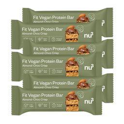 nu3 Fit Vegan Protein Bar, Almond-Choc Crisp