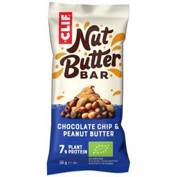 CLIF Bar® Nutbutter - Barre aux Pépites de chocolat et beurre de cacahuète