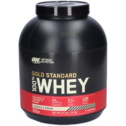 OPTIMUM NUTRITION Gold Standard 100 % Whey - Protéines en poudre - Cookies & Cream