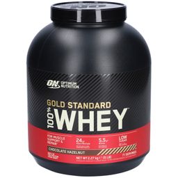 OPTIMUM NUTRITION Gold Standard 100 % Whey - Protéines en poudre - Chocolat et Noisette