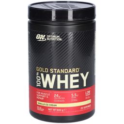 Optimum Nutrition 100% Whey Gold Standard Crème glacée à la vanille