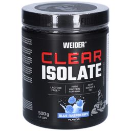 Weider Clear Isolate Framboise bleue - Poudre de protéine
