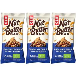 CLIF Bar® Nutbutter - Barre aux Pépites de chocolat et beurre de cacahuète