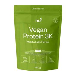 nu3 Vegan Protein 3K Matcha Latte