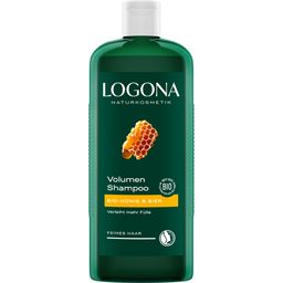 LOGONA Naturkosmetik Volume shampoing bière et miel bio