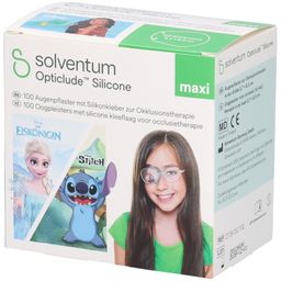 Opticlude 3M Silicone Disney Girl maxi 5,7 cm x 8 cm (les illustrations sont susceptibles de changer)