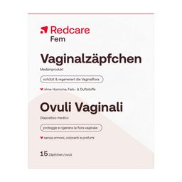 Redcare Fem Suppositoires Vaginaux