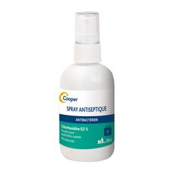 COOPER - Spray antiseptique - Antibactérien - Chlorhexidine 0,5% - Solution pour application cutanée - Spray 100ml