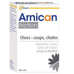 ARNICAN - Lotion de friction à base d'arnica et de menthol - Réparation cutanée après un choc - Origine naturelle - Flacon de 240 ml