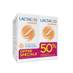 Lactacyd Soin Intime Lavant Lot de 2 x 400 ml