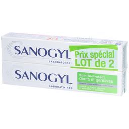 Sanogyl Bi Protect dentifrice soin complet dents et gencives