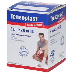 BSN Tensoplast® HB Bande adhésive élastique 8 cm x 2,5 m