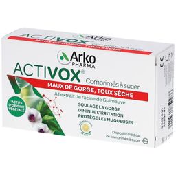Arkopharma Activox comprimés à sucer au citron