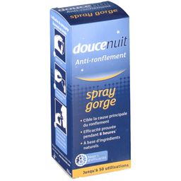 Douce nuit Spray gorge anti-ronflement