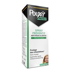 POUXIT - Spray préventif anti-poux - Protège des infestations1 - Sans rinçage - Protection anti-poux - 200 ml