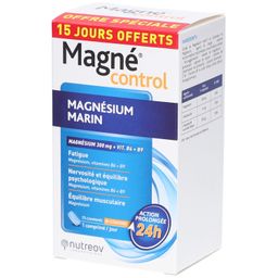 Nutreov Magne Control 300mg Mg + vit B6 – 60 cp + 15 offerts