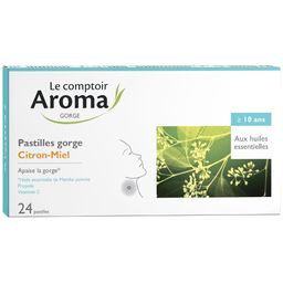 Le Comptoir Aroma Respir' Pastilles gorge Citron-Miel