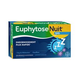 EuphytoseNuit® Sommeil Mélatonine et Passiflore