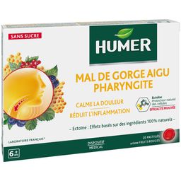 HUMER PHARYNGITE Mal de gorge Aigu